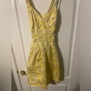 Yellow Calvin Klein Dress